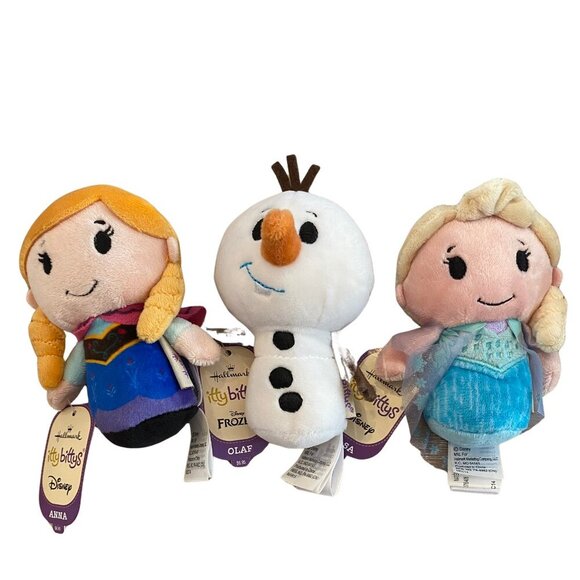 Hallmark Disney Other - Hallmark Disney Itty Bitty Frozen Anna Elsa Olaf - New with Tags!